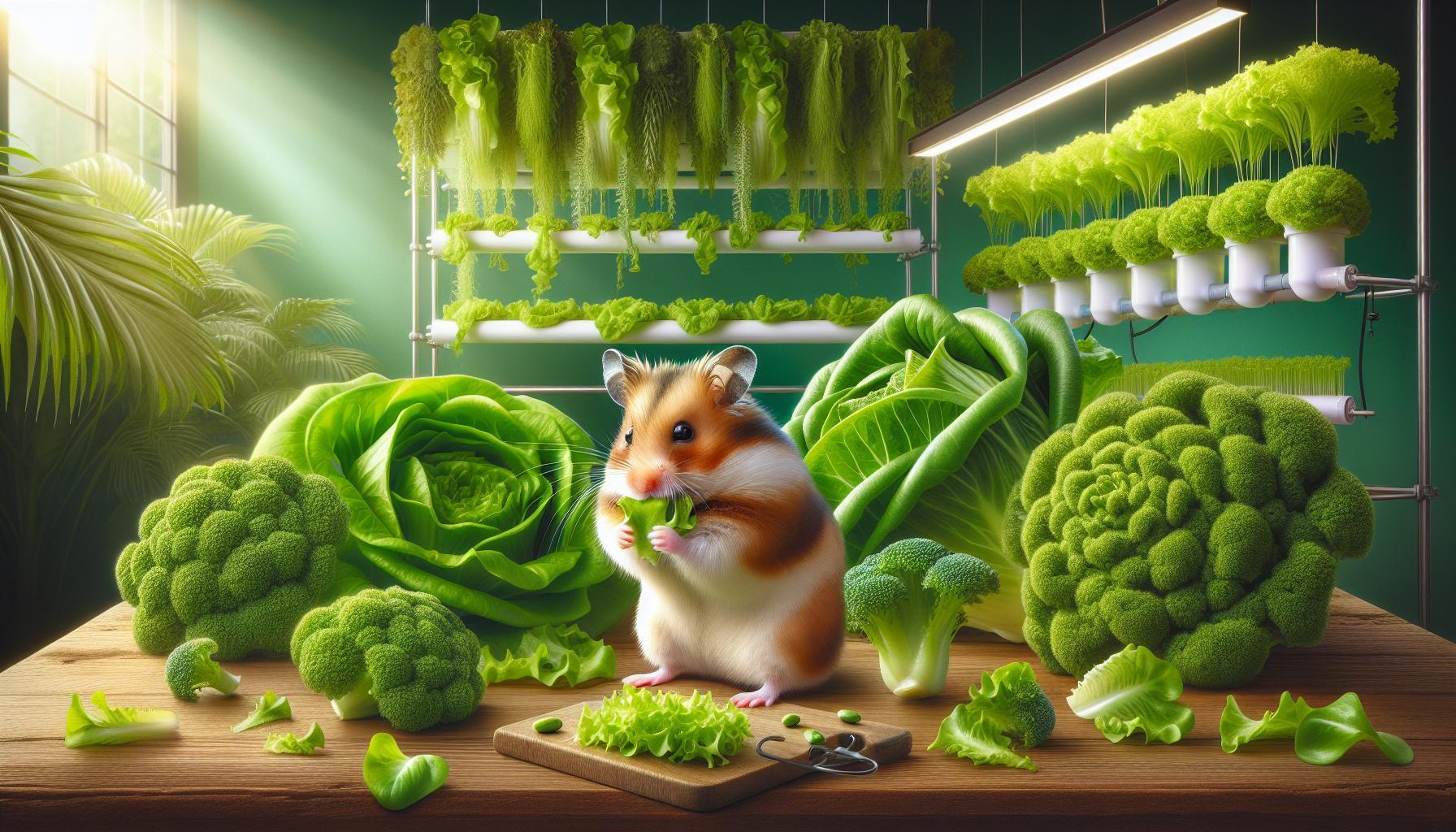 Los hámster pueden comer lechuga: Seguridad y recomendaciones
