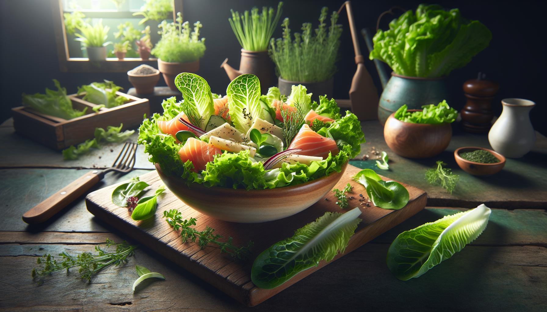 Ensalada de Ahumados con Lechuga: Sabores Intensos y Únicos