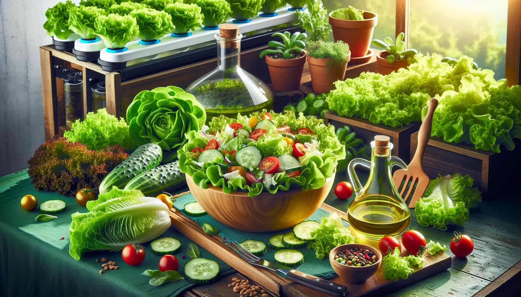 Aprovecha al máximo la lechuga de roble en ensaladas