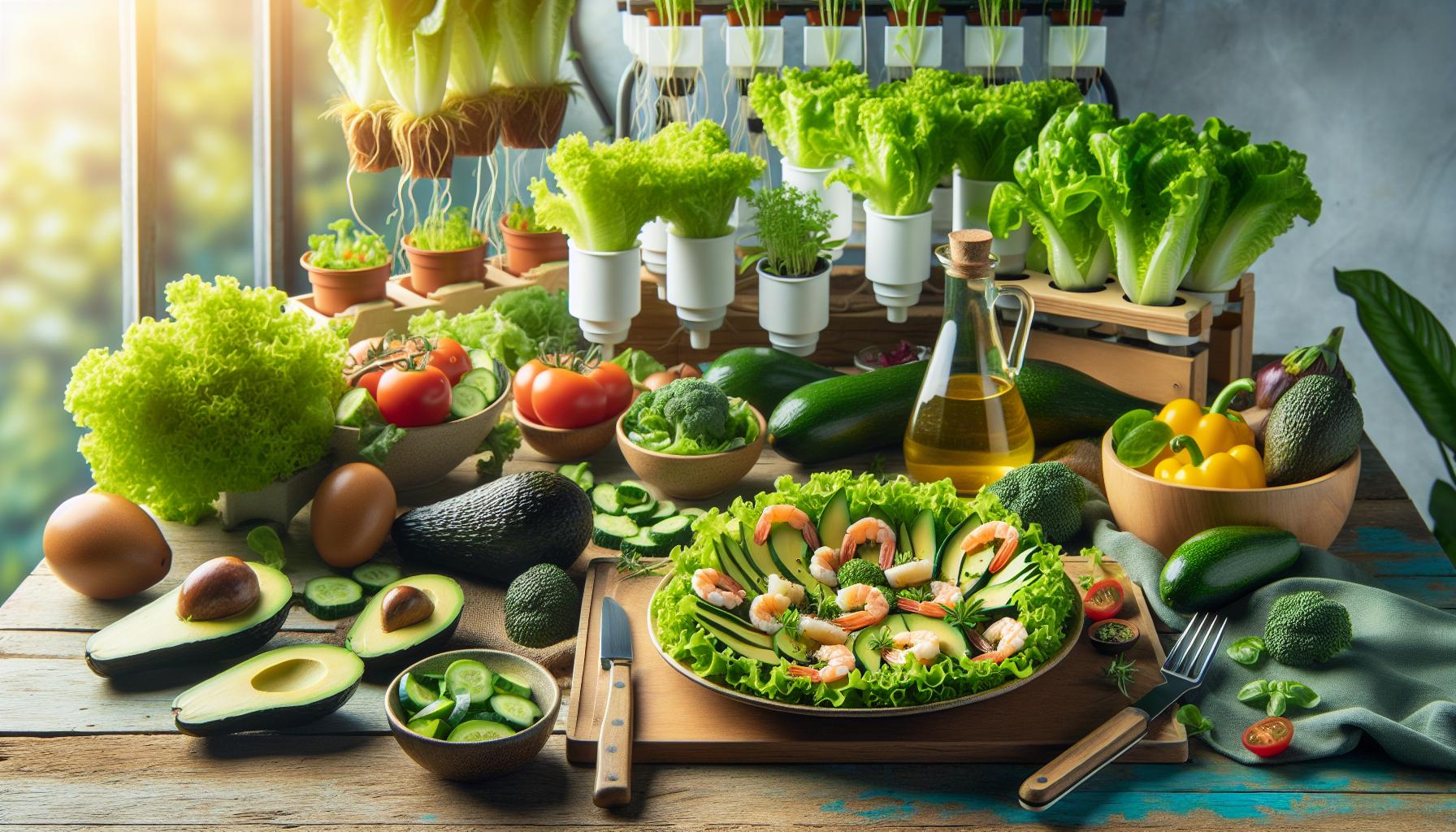 Aguacate con gambas y lechuga: Receta gourmet para sorprender 4 Beneficios nutricionales del aguacate y las gambas