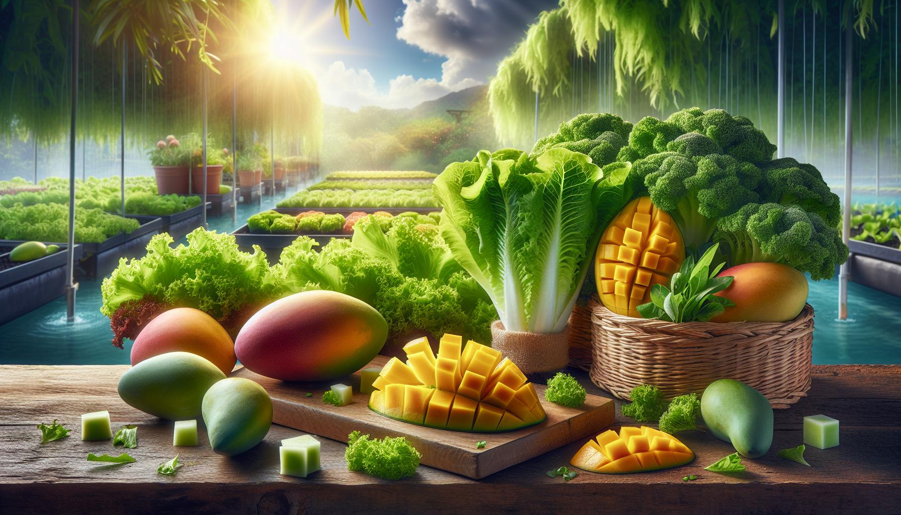 Beneficios Nutricionales del Mango y la Lechuga