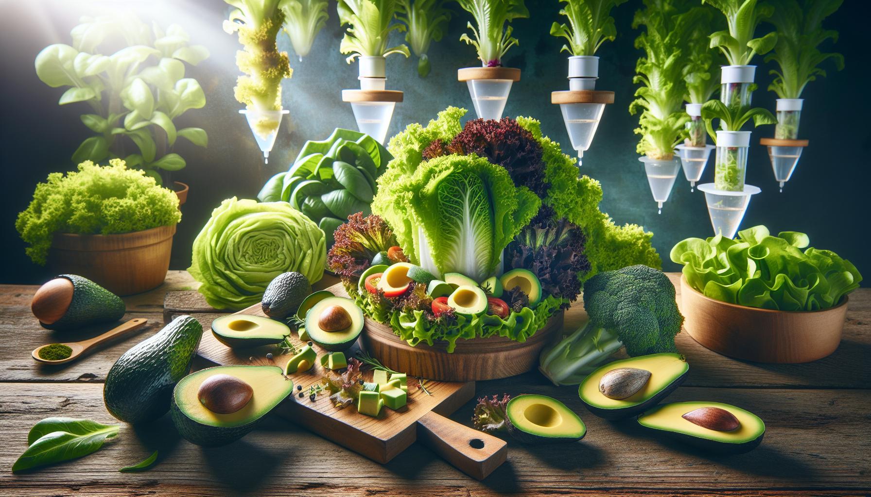 Ensalada de lechuga y aguacate: Cremosa y nutritiva al instante 3 Beneficios nutricionales de la ensalada de lechuga y aguacate