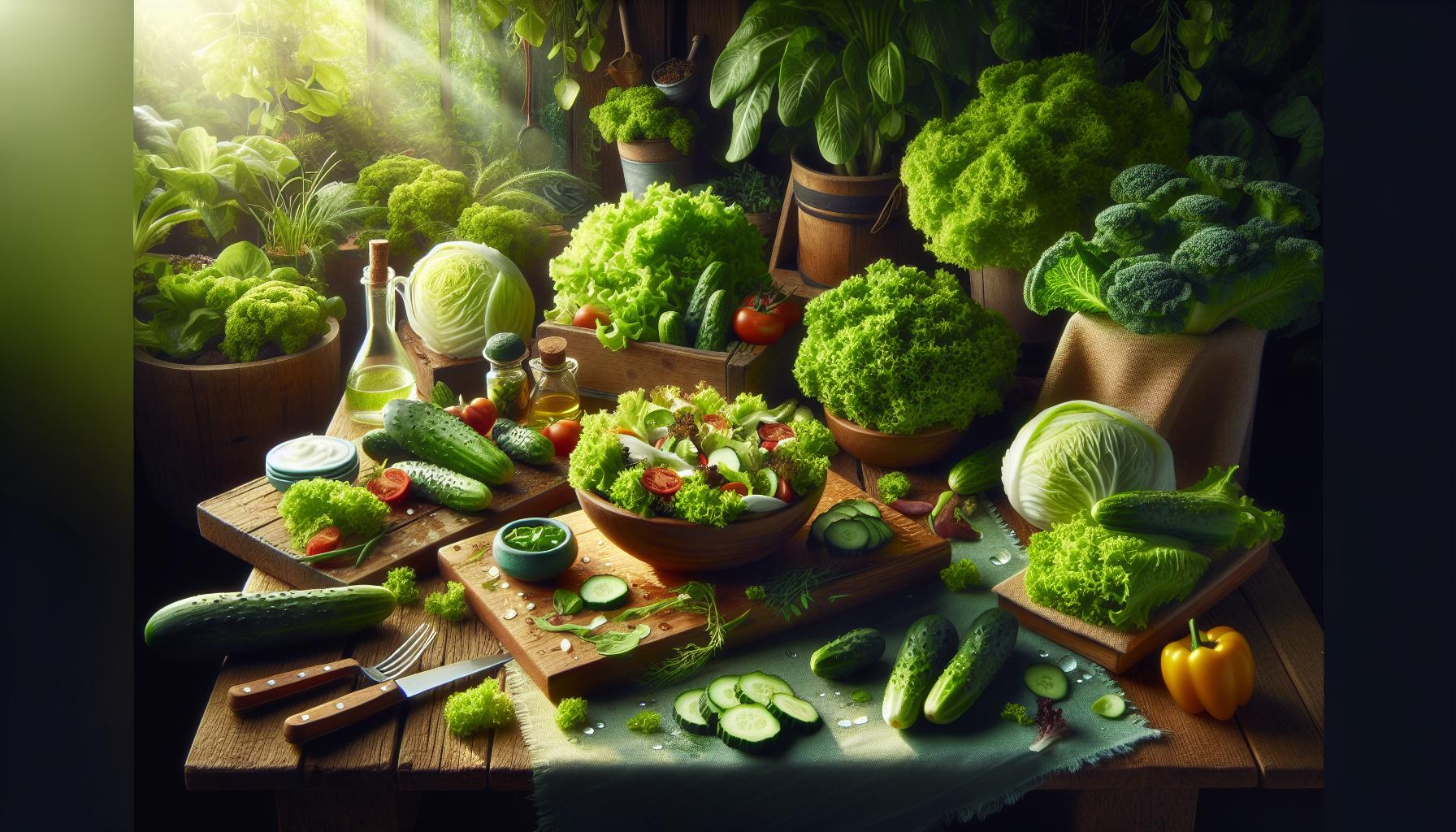 Beneficios nutricionales de las ensaladas de lechuga