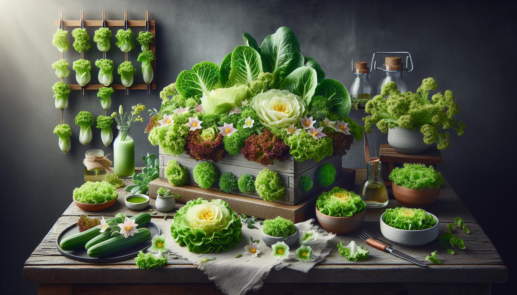 Beneficios nutricionales de las flores de lechuga