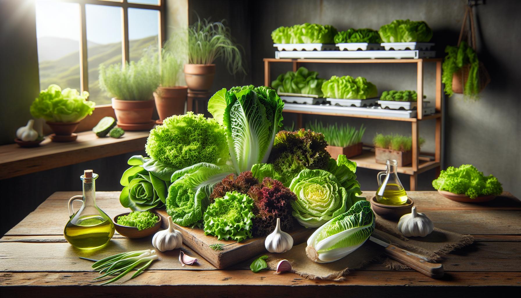 - Beneficios nutricionales de la lechuga ajillo