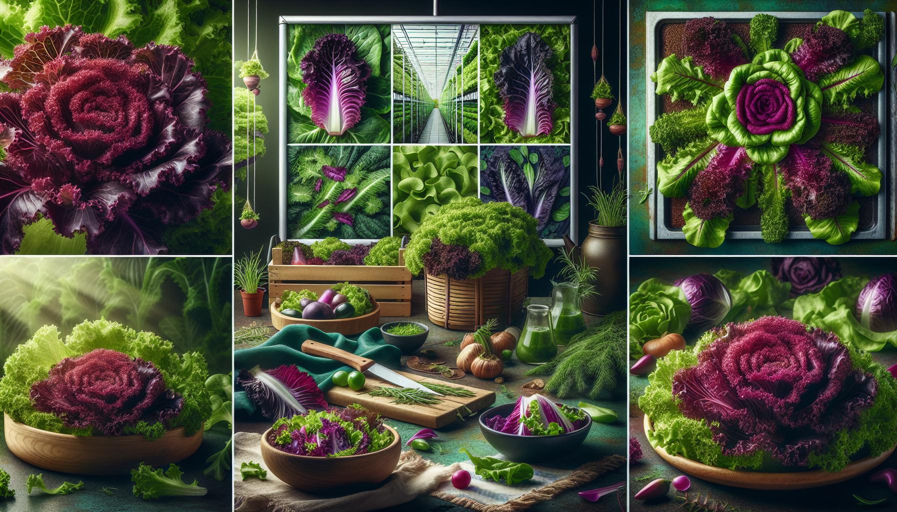 Lechuga morada nombre: Identifica y aprovecha esta variedad especial 3 Beneficios nutricionales de la lechuga morada