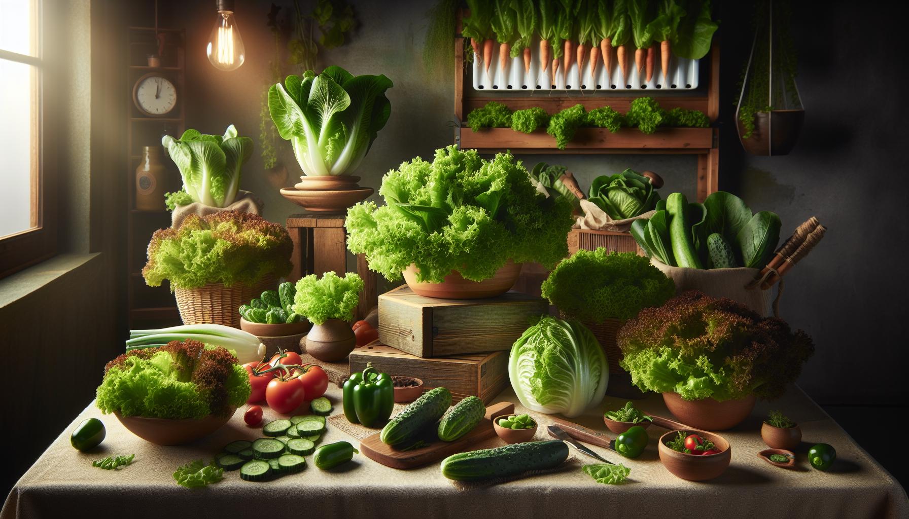 Beneficios nutricionales de la lechuga de roble