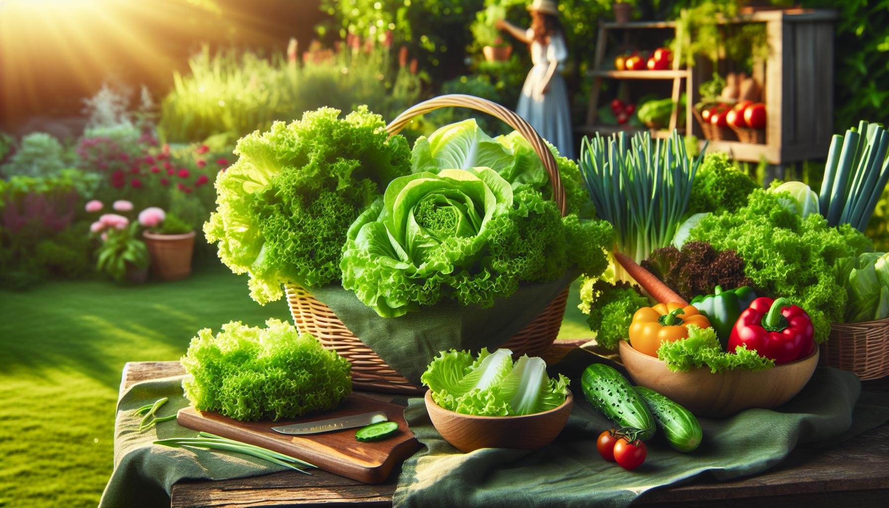 - Beneficios nutritivos de la lechuga en ensaladas