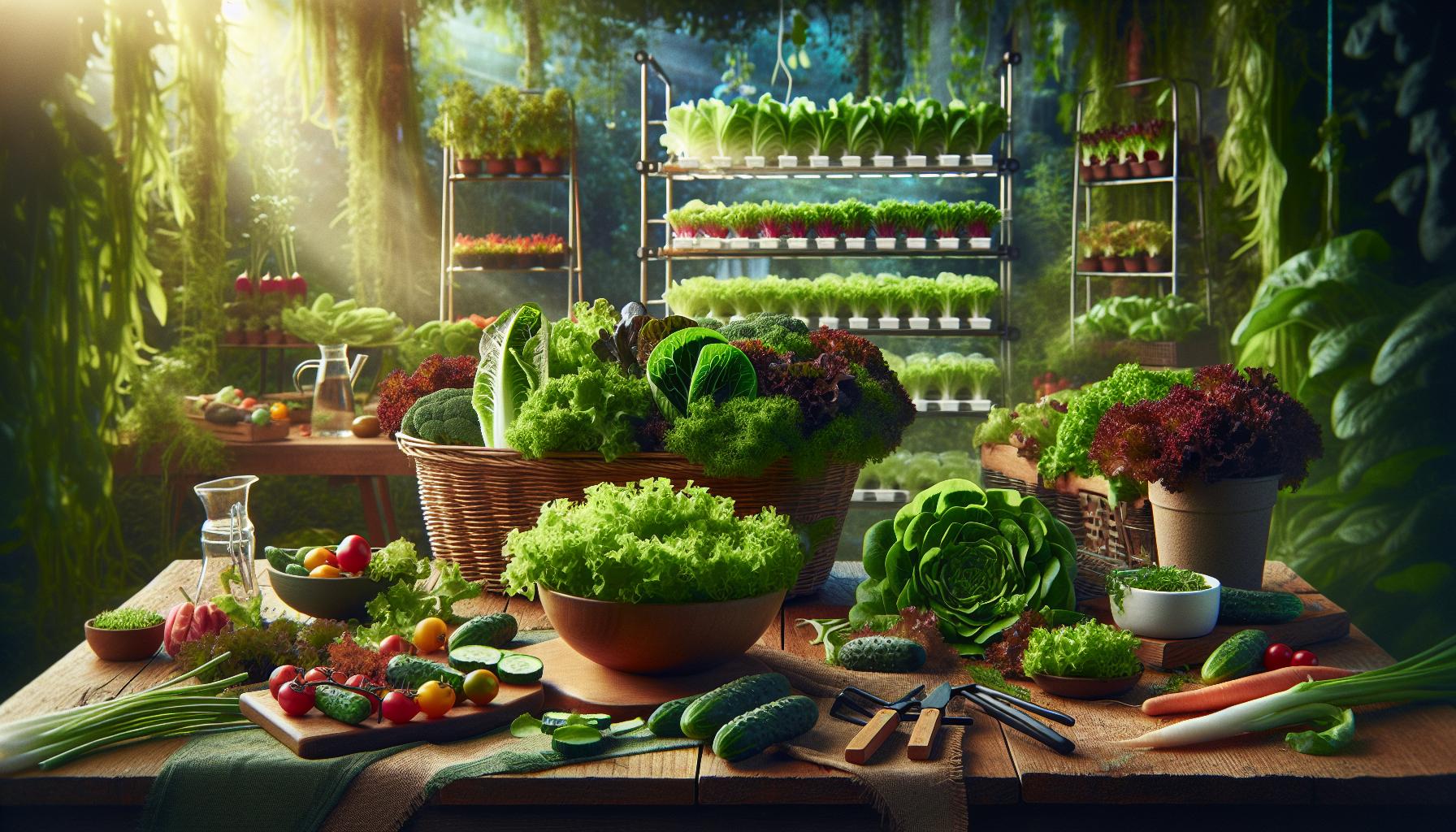 Beneficios para la salud de la lechuga hoja de roble