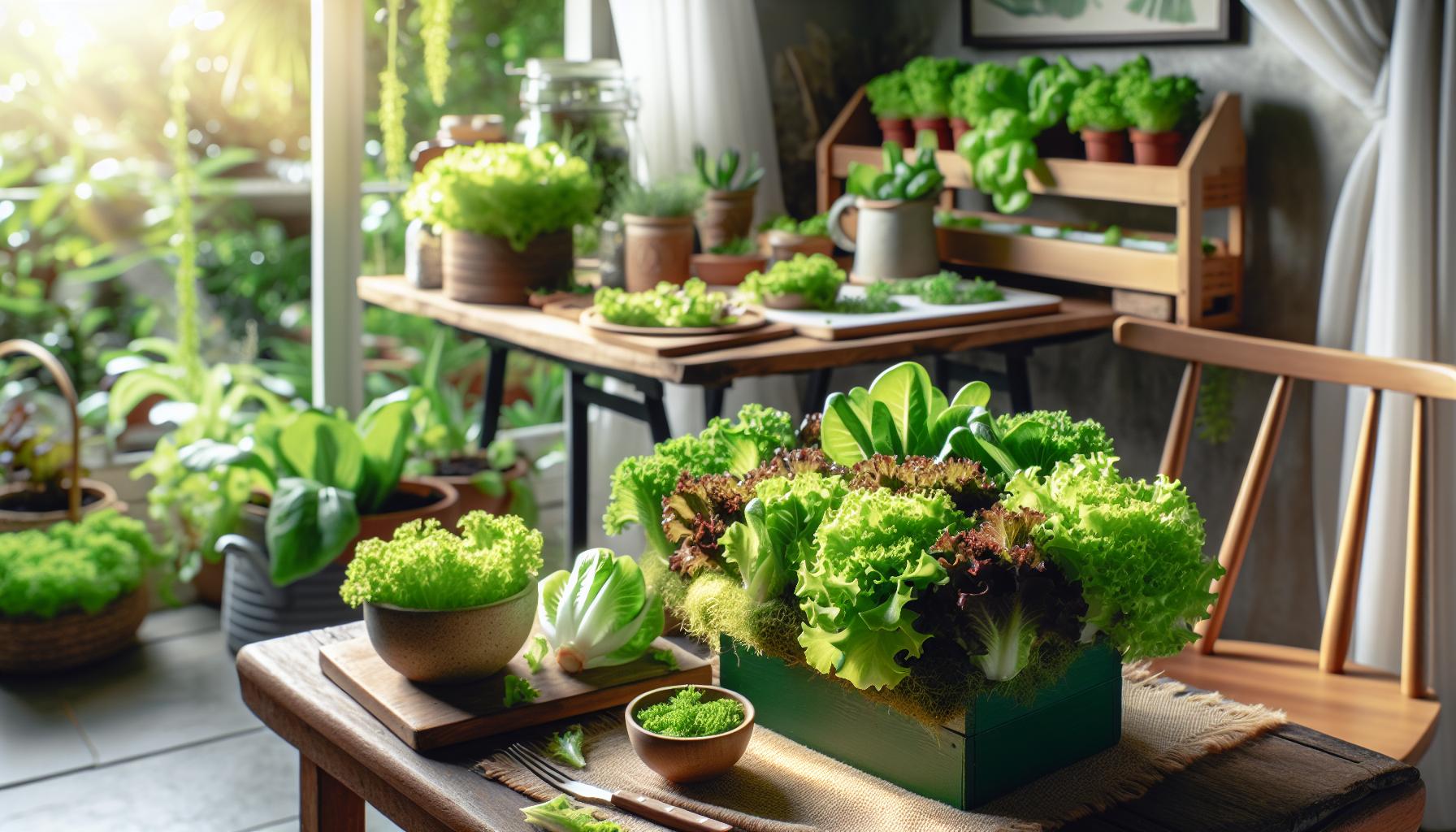 Cómo cultivar lechuga mezclum en casa