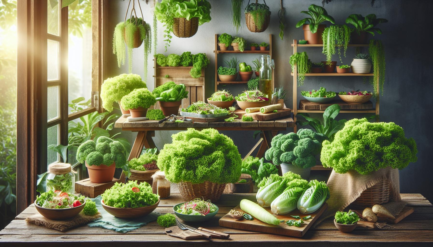 Cómo cultivar lechugas rizadas en casa