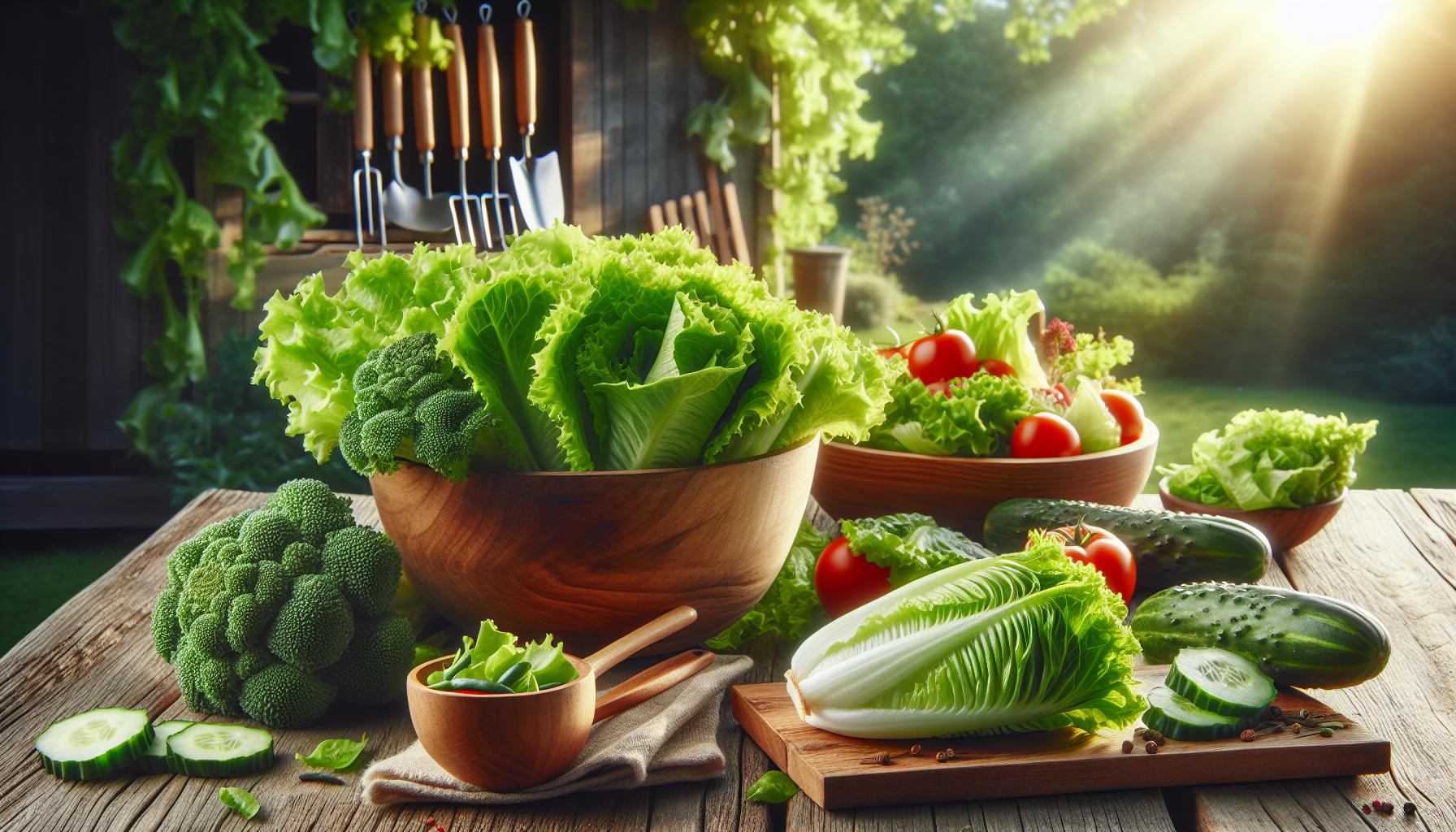 Tipos de lechuga para ensalada: Elige la mejor para tu receta 5 Cómo elegir la lechuga ideal para tu ensalada