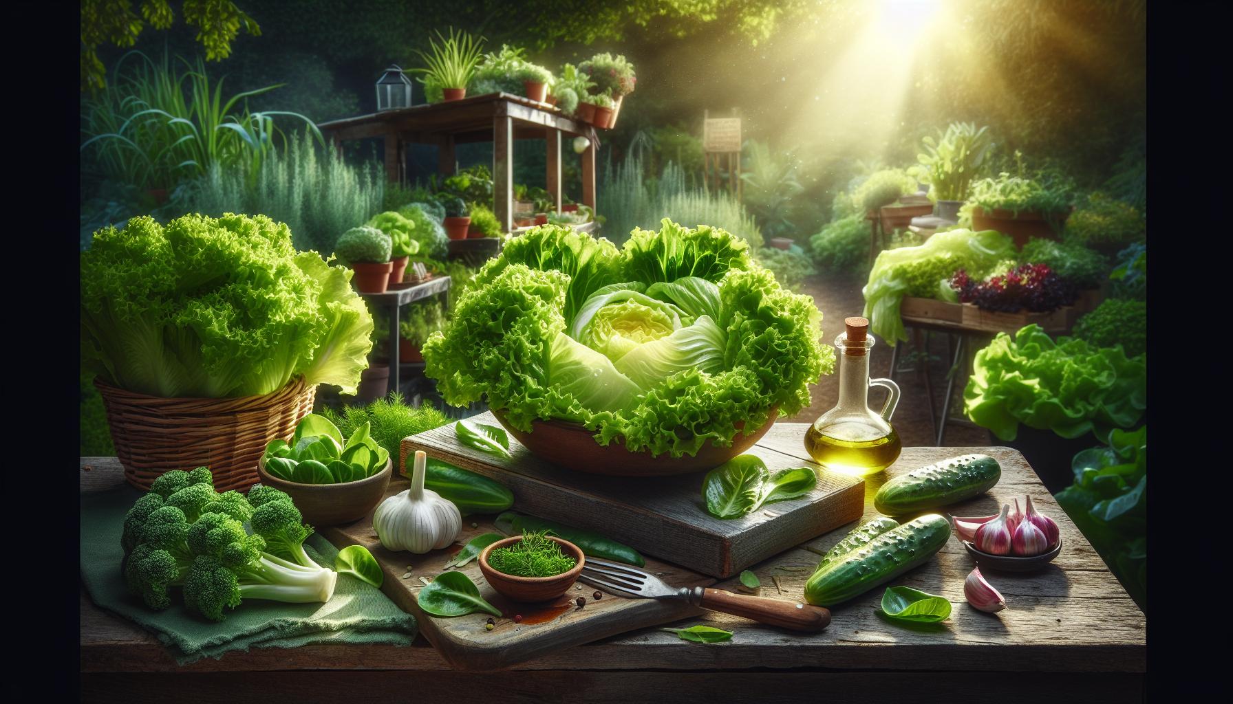 Cogollos de lechuga al ajillo: Receta fácil con sabor sorprendente