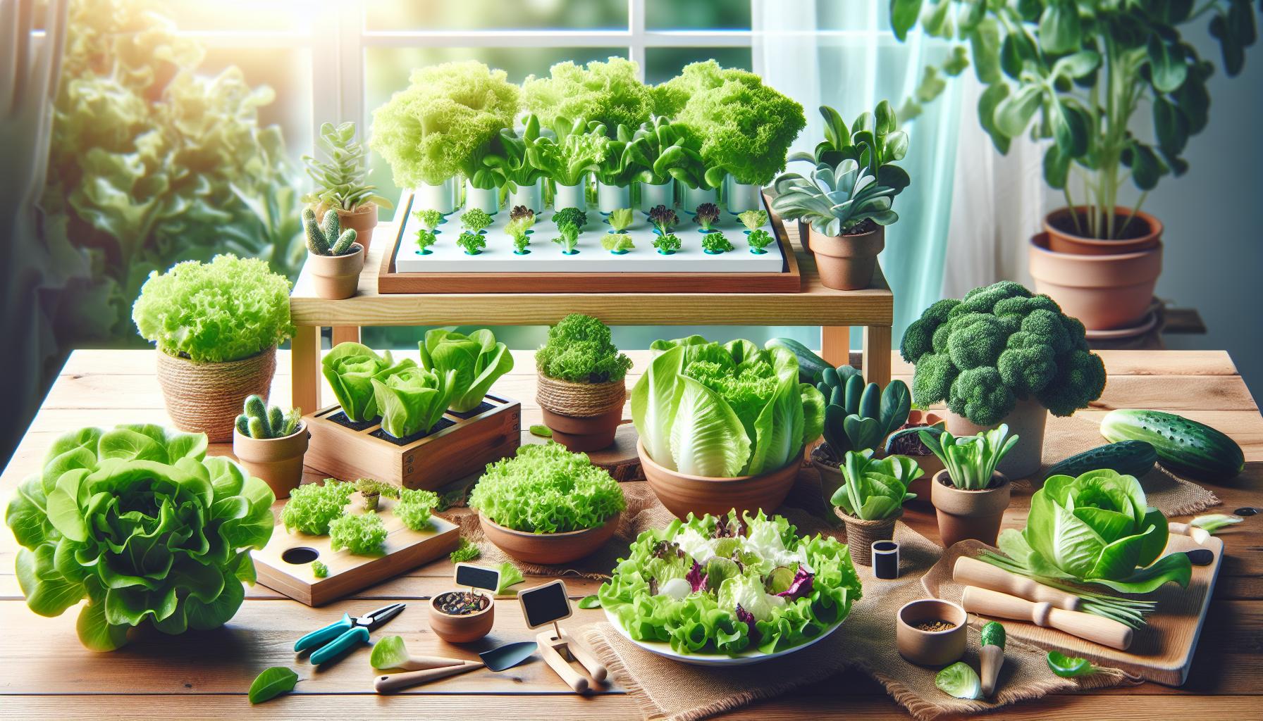 Lechuga variedad: Guía visual para identificar y elegir la mejor opción 4 Consejos para cultivar lechugas en casa