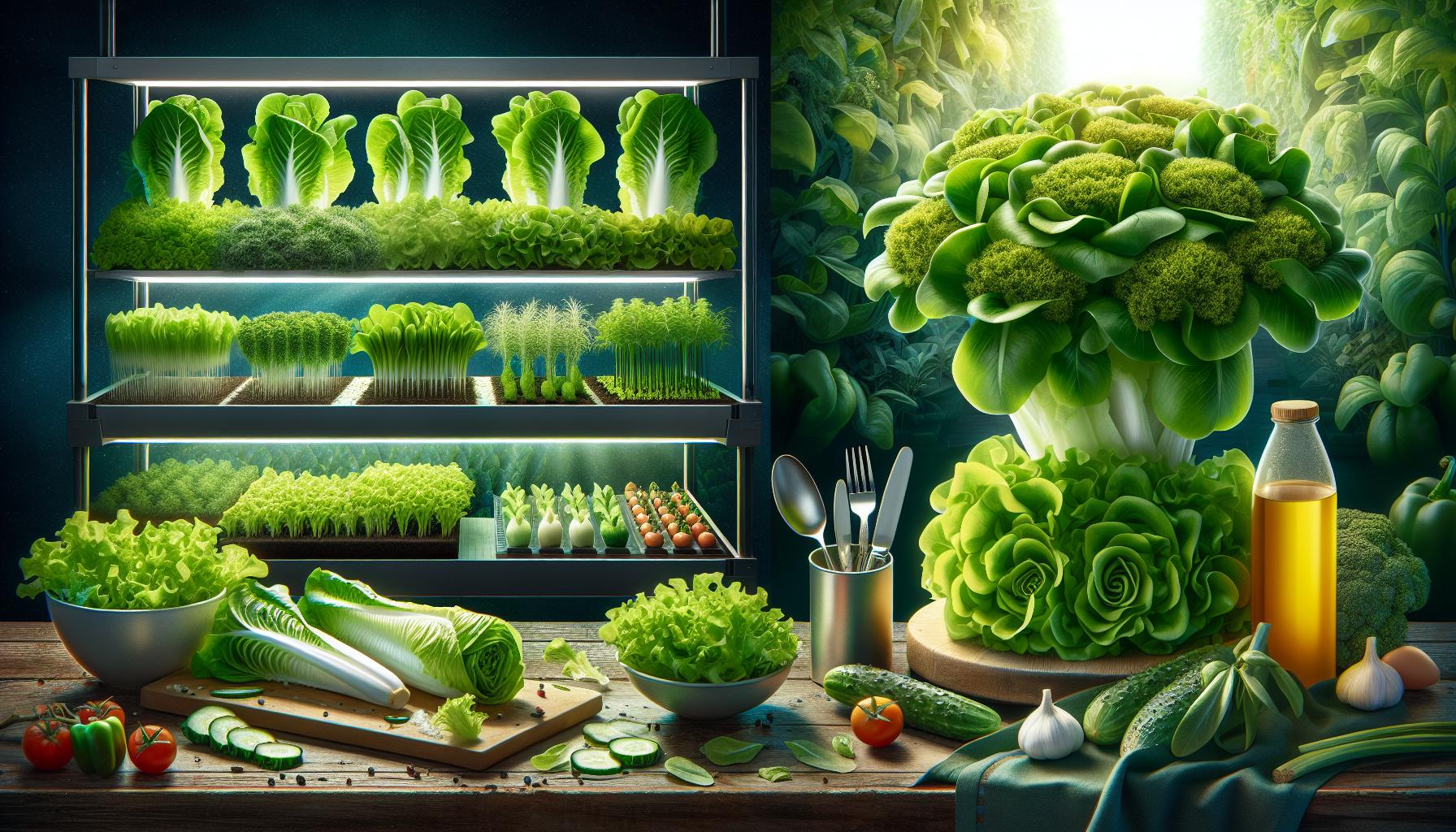 Consejos para dar textura a la lechuga