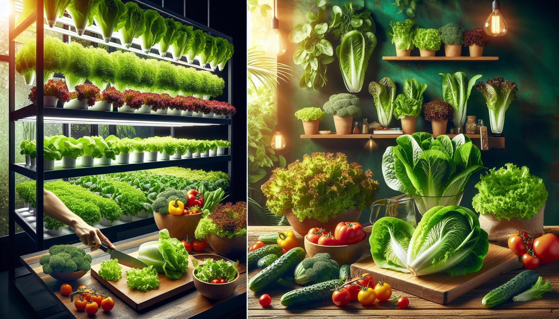 Cosecha y almacenamiento óptimo de lechugas