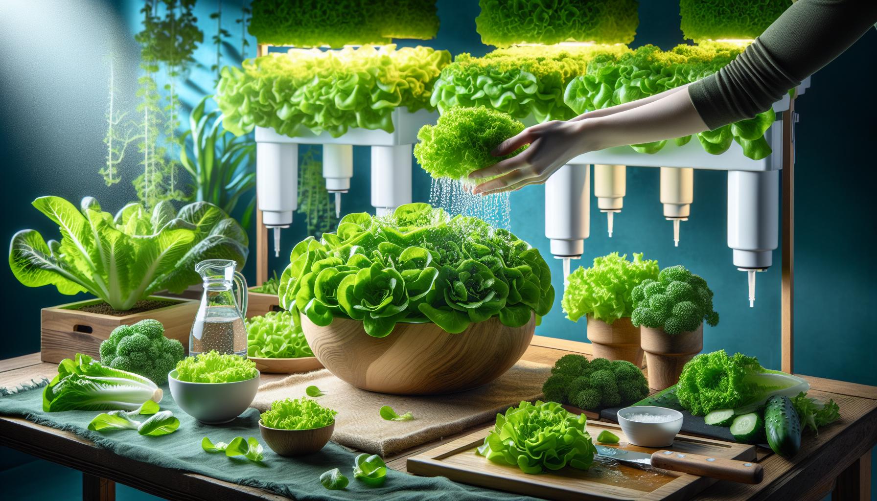 Cultivo de la lechuga: Guía definitiva para cosechar como un experto 4 Cuidado y mantenimiento: Riego y fertilización esenciales