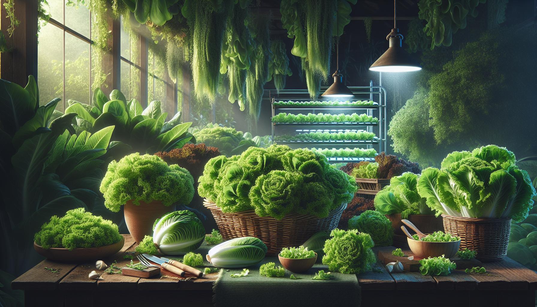 Lechuga hoja de roble: Sabor y textura únicos para tus platos 3 Cultivo de lechuga hoja de roble: Guía completa