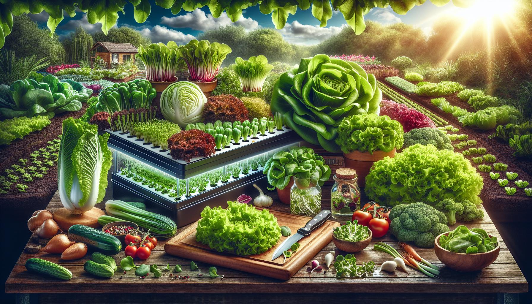 Cultivo de la lechuga: Guía definitiva para cosechar como un experto 3 Cultivo de lechuga: Variedades y sus características únicas