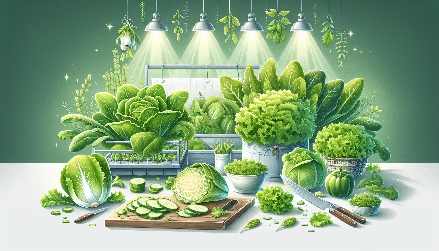 Dibujo de lechuga para principiantes