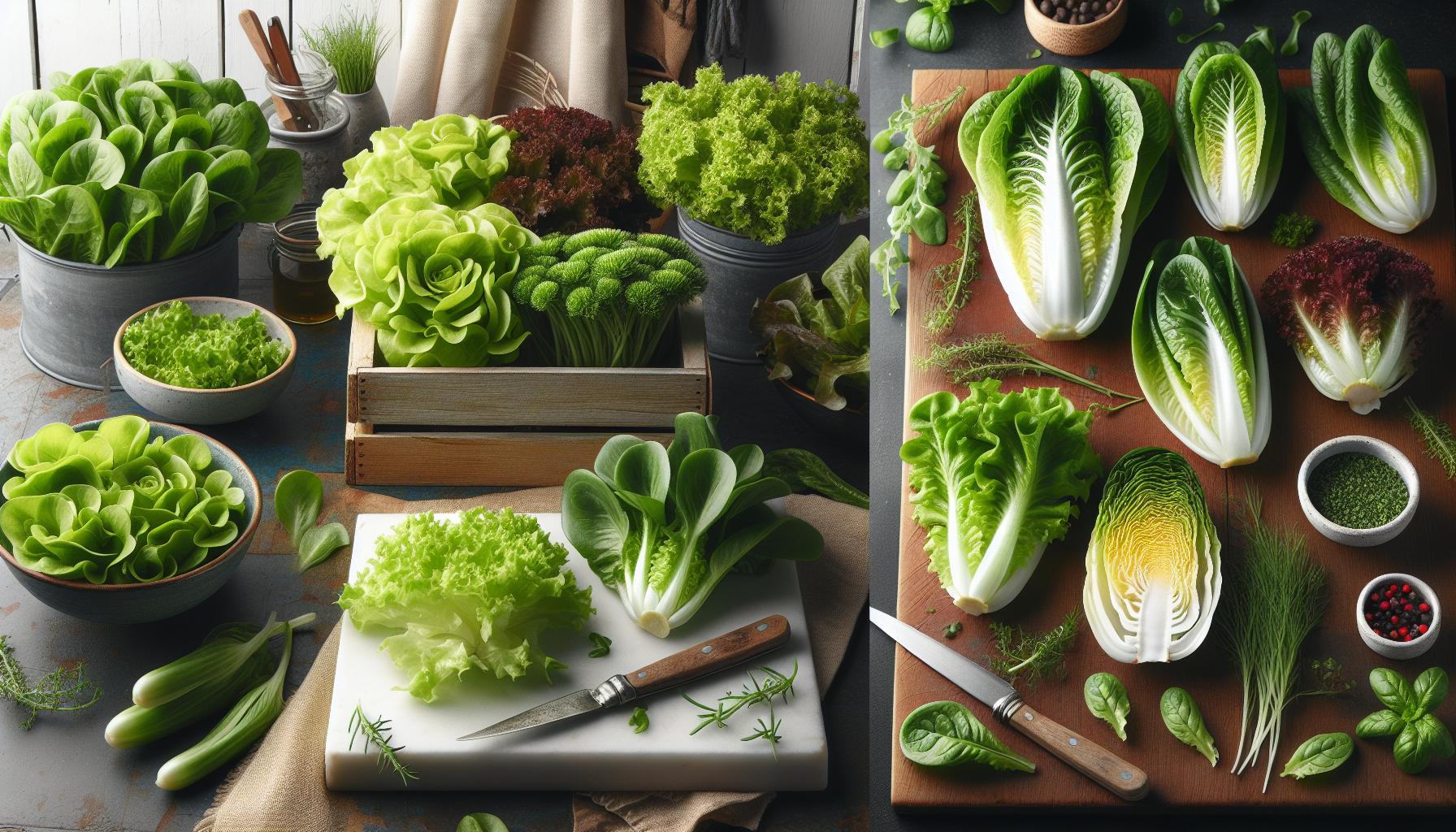 Canónigos o lechuga: Diferencias y cuál elegir en tus ensaladas 4 Diferencias clave entre canónigos y lechuga