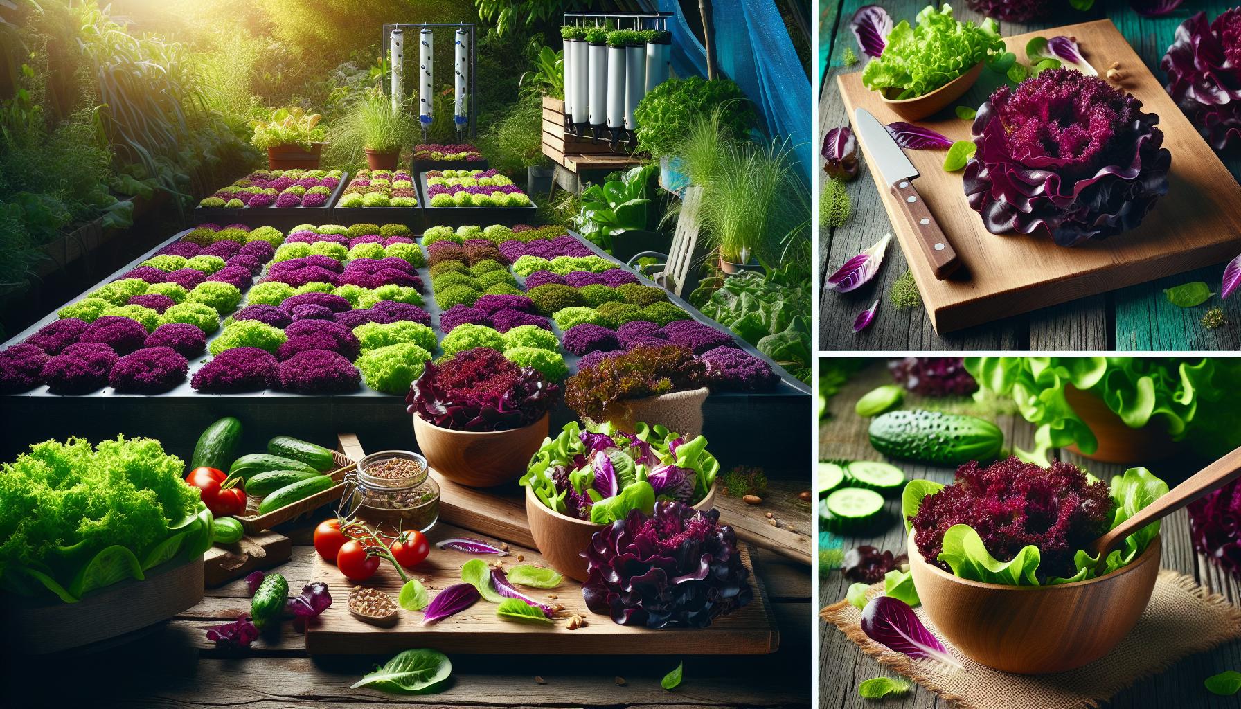 Lechuga morada nombre: Identifica y aprovecha esta variedad especial 4 Guía completa para cultivar lechuga morada