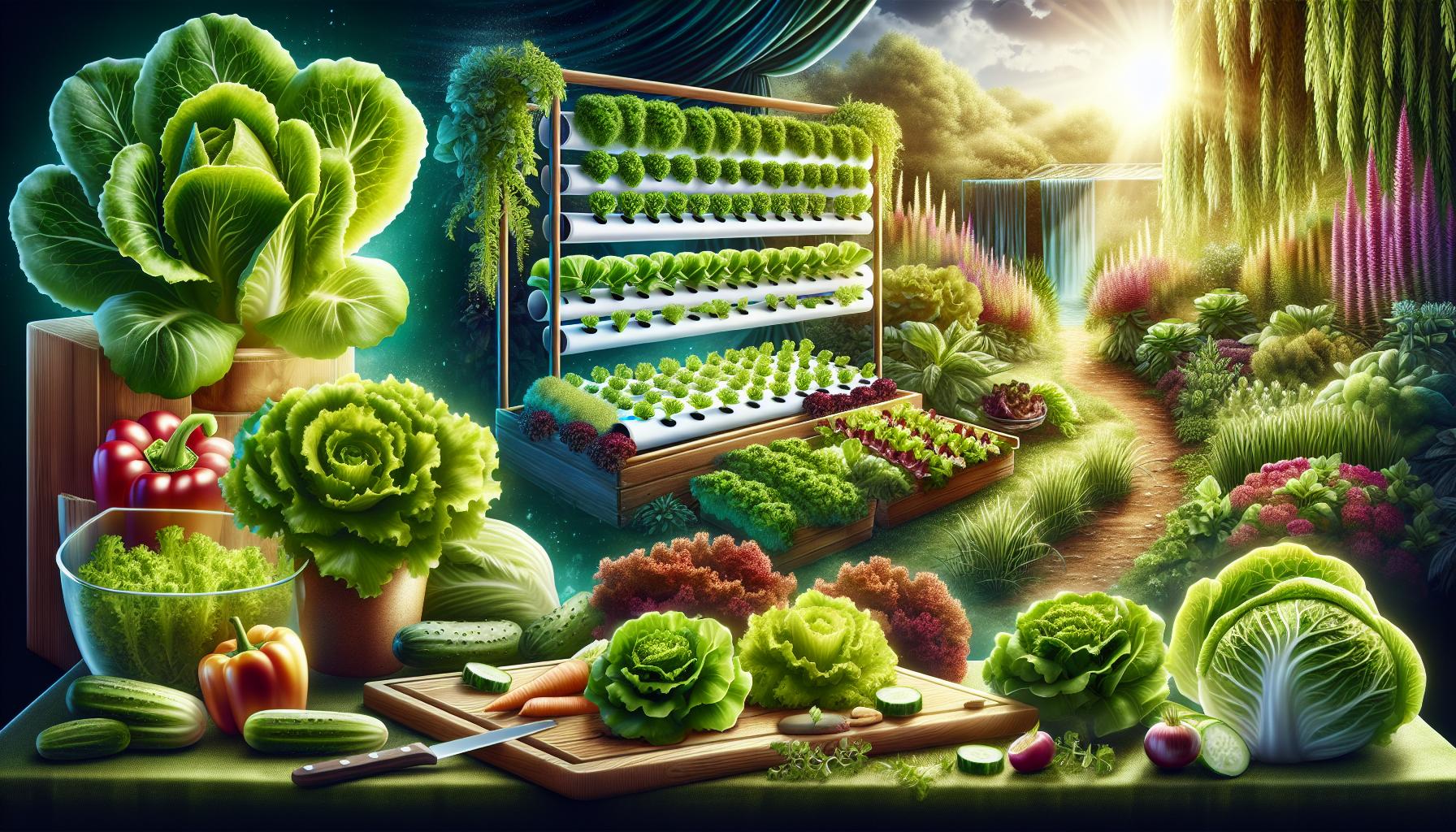 Guía para cultivar diferentes tipos de lechugas