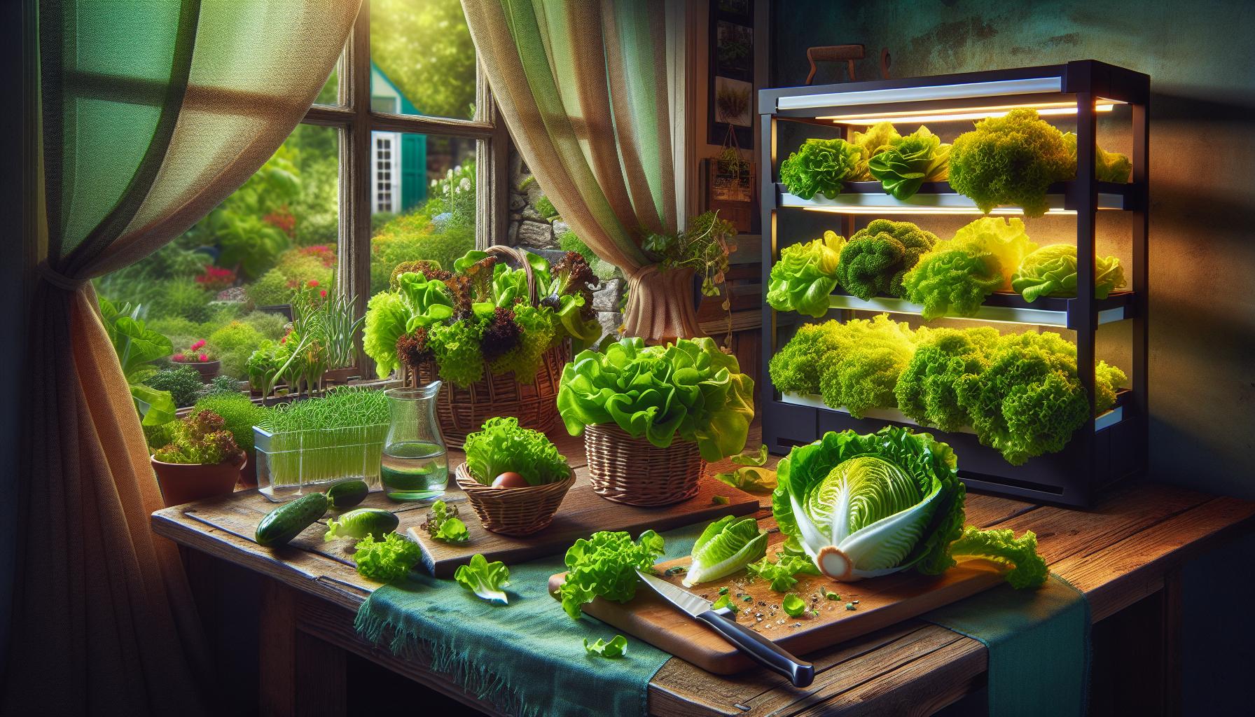 Tipos de Lechugas para Ensalada: Descubre las 12 Mejores 4 Guía para cultivar lechugas en casa