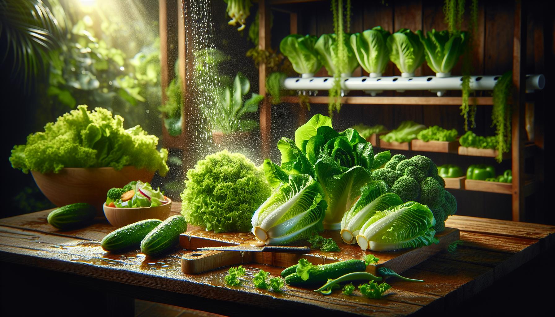 Importancia de lavar la lechuga correctamente