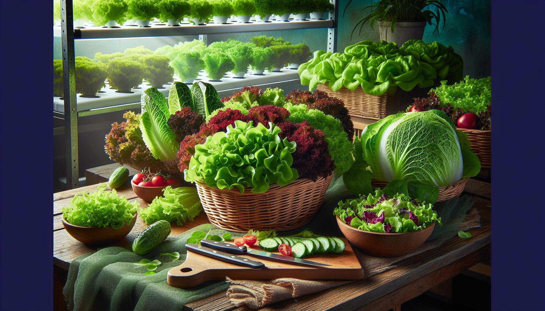 Las variedades de lechuga más adecuadas para ensaladas