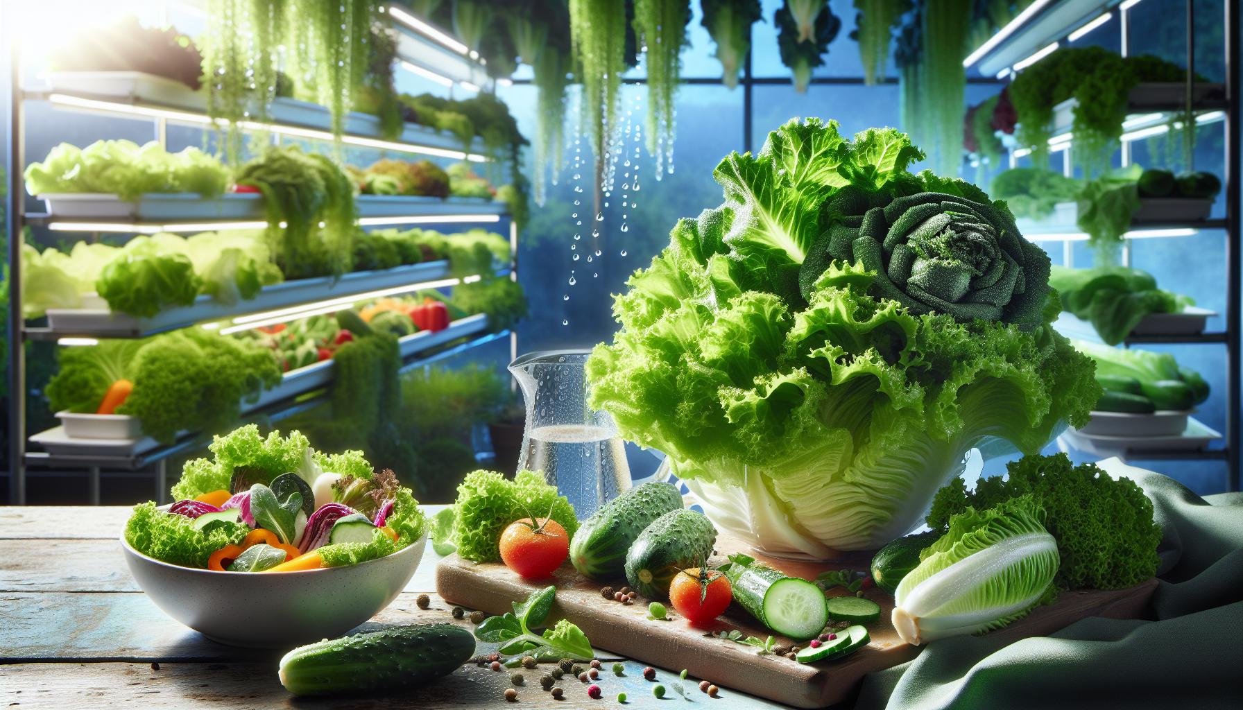 Lechuga: Fuente de hidratación esencial