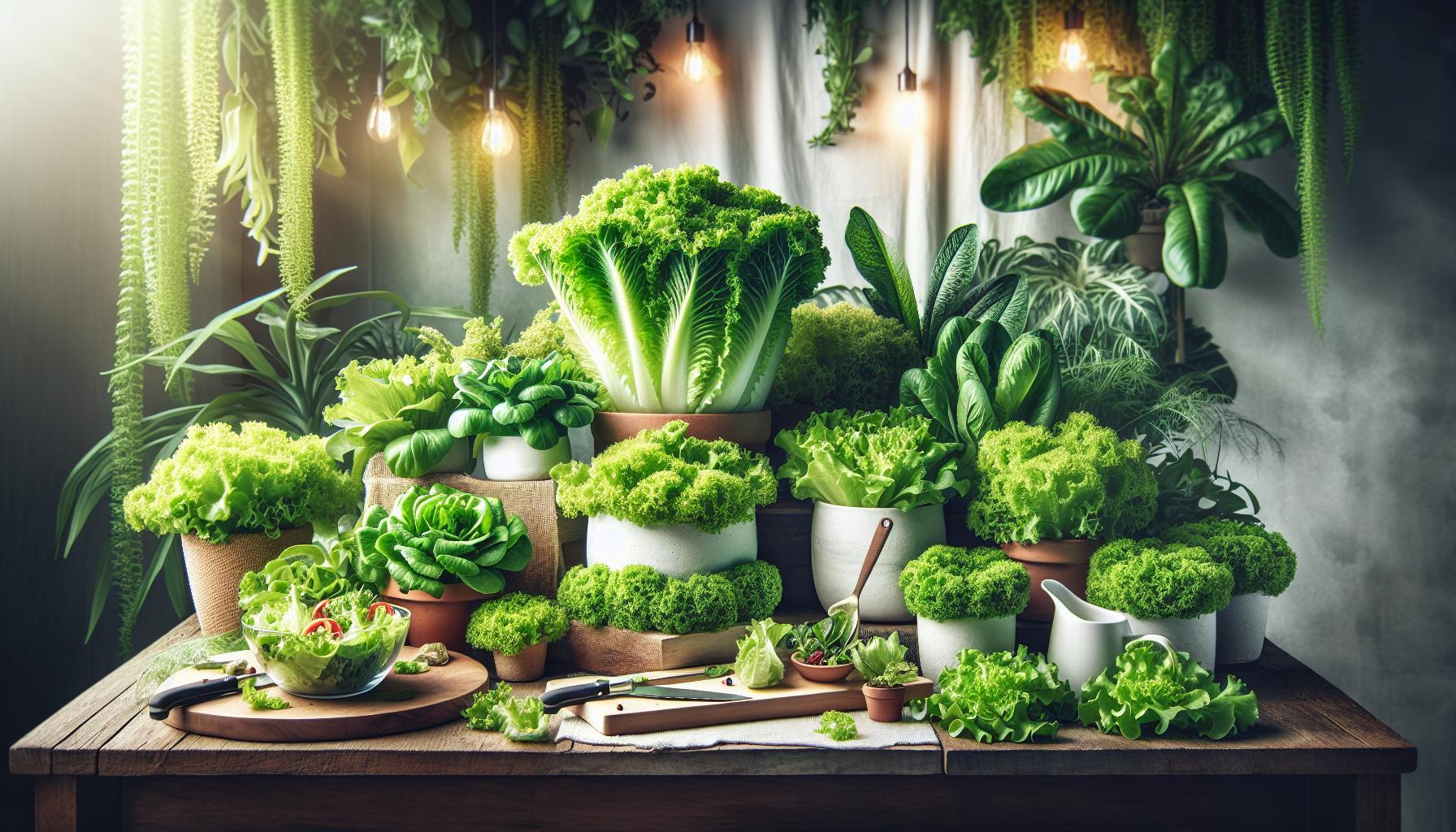 Lechuga plantar maceta: Cosecha urbana en espacios pequeños 3 Lechuga: Variedades ideales para macetas pequeñas