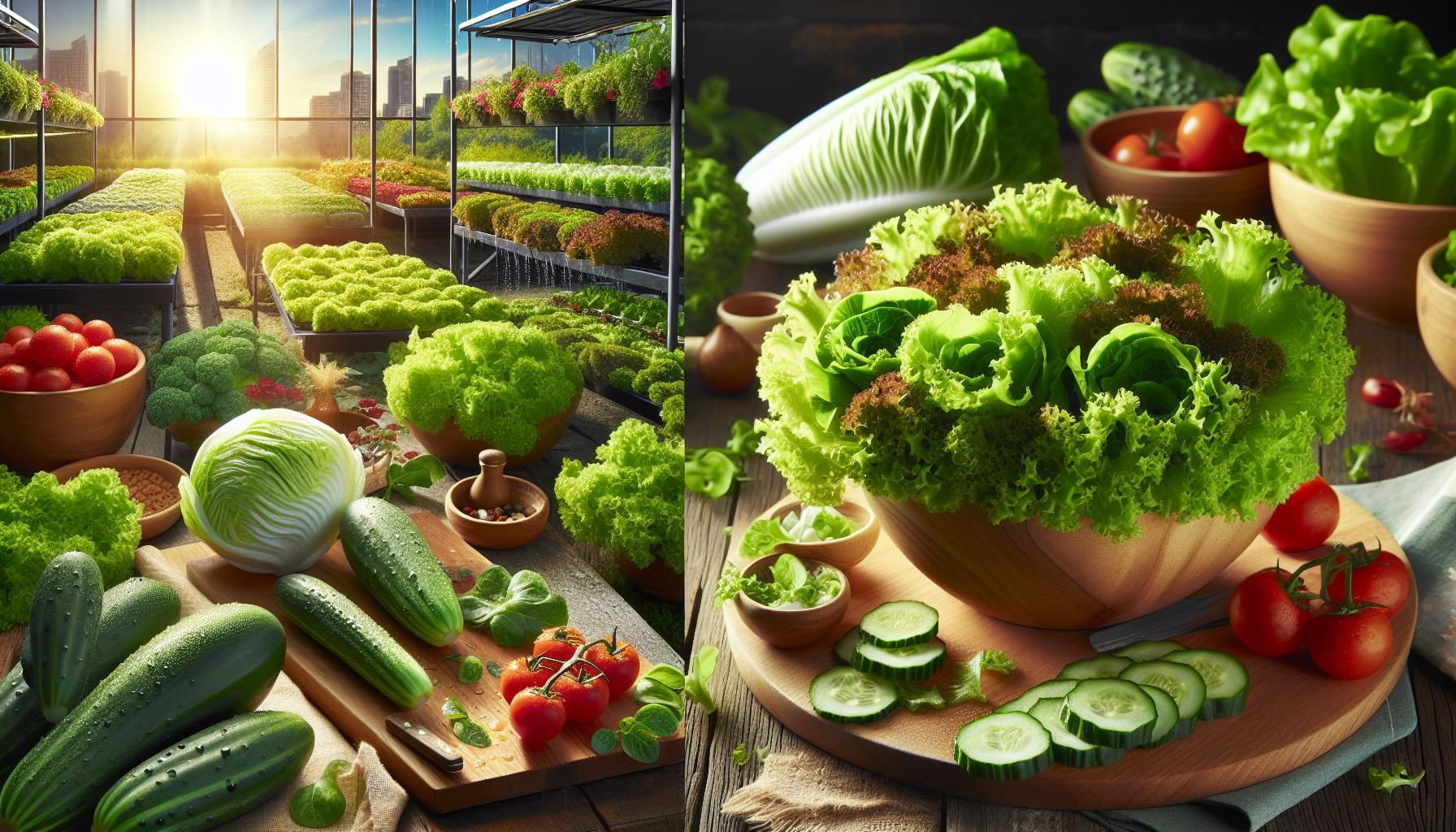 Ensalada de mango y lechuga y tomate: Explosión de sabores 4 Lechuga: variedades y sus características