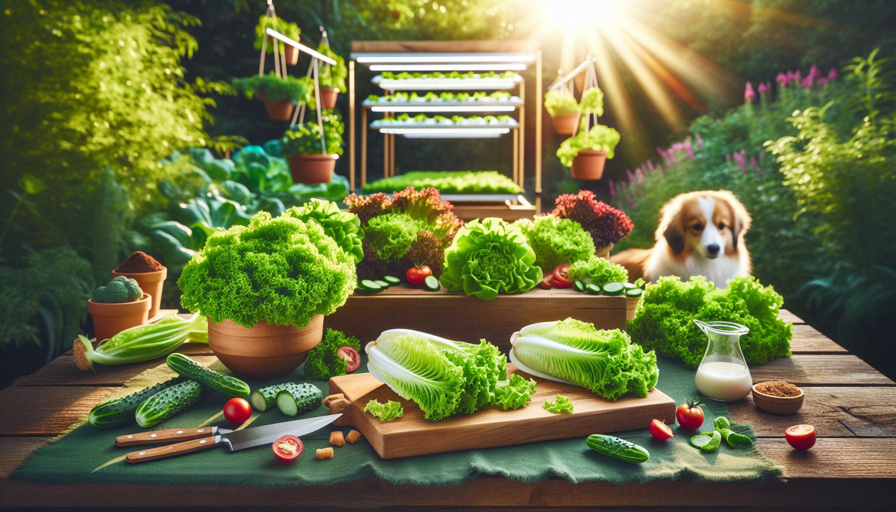 Los beneficios de la lechuga para perros