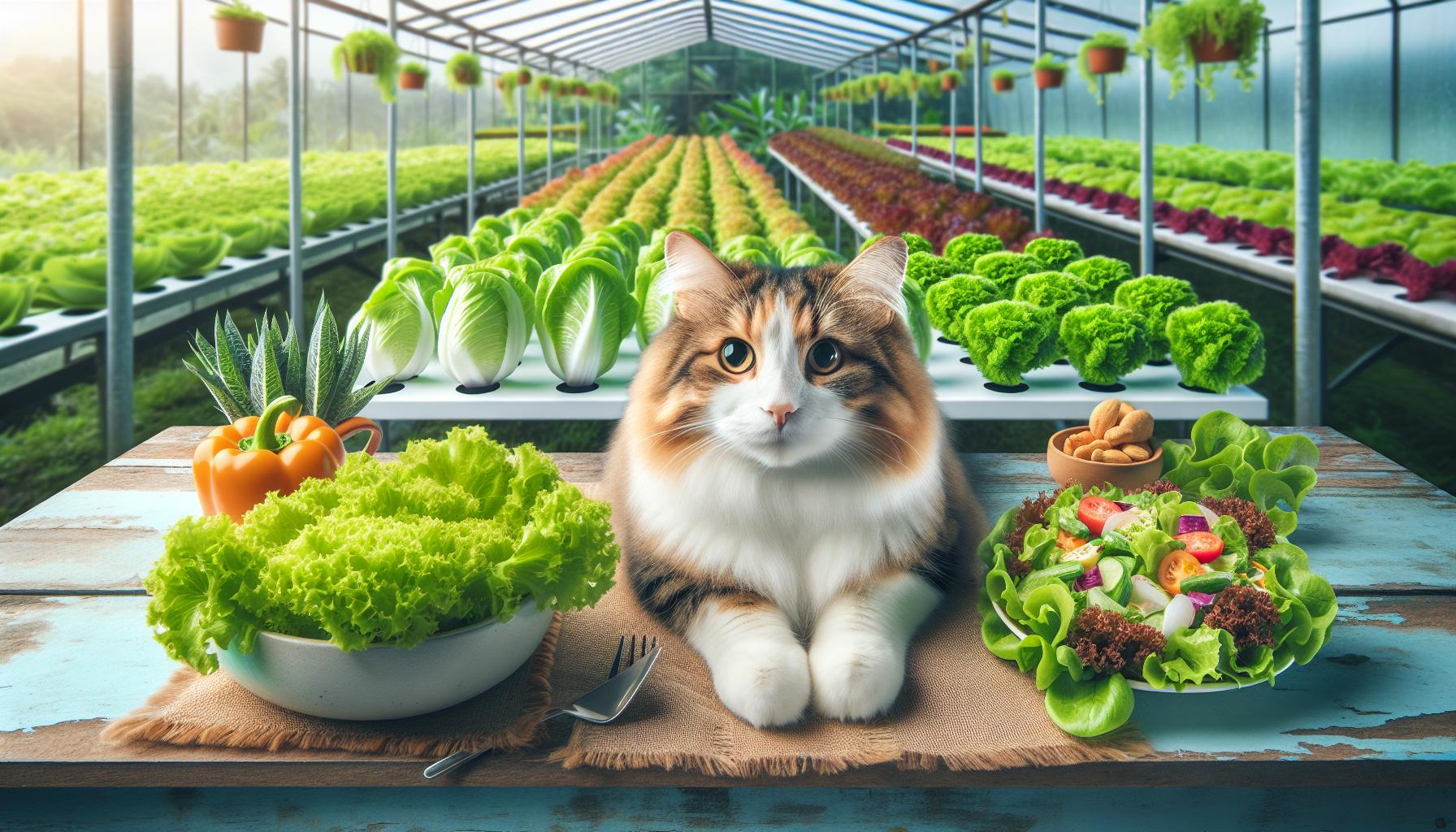 ¿Los gatos pueden comer lechuga?