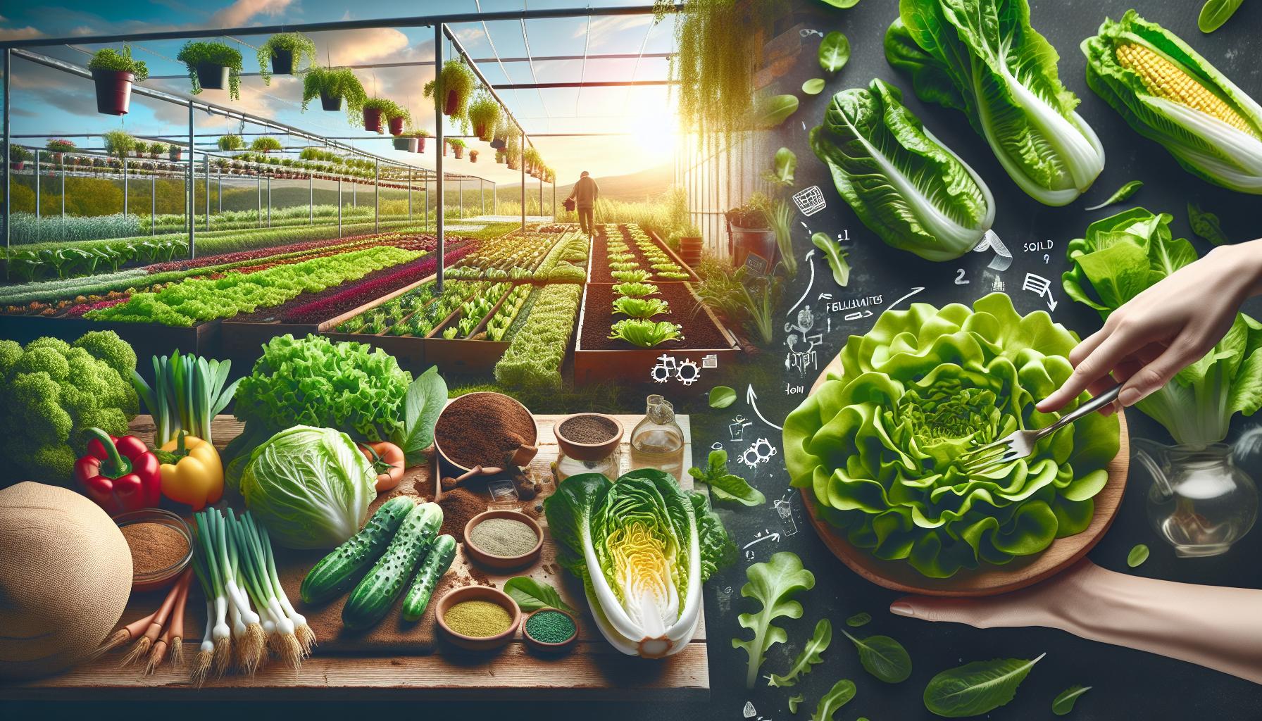 Plantación lechugas: Guía completa para una cosecha abundante 5 Nutrición de las lechugas: fertilizantes y enmiendas