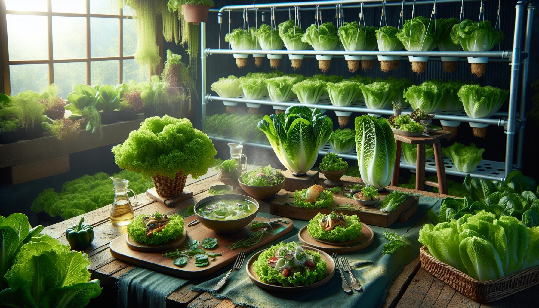 Recetas con lechuga que no sean ensaladas: Ideas creativas 4 Platos calientes con lechuga: Innovación en la cocina