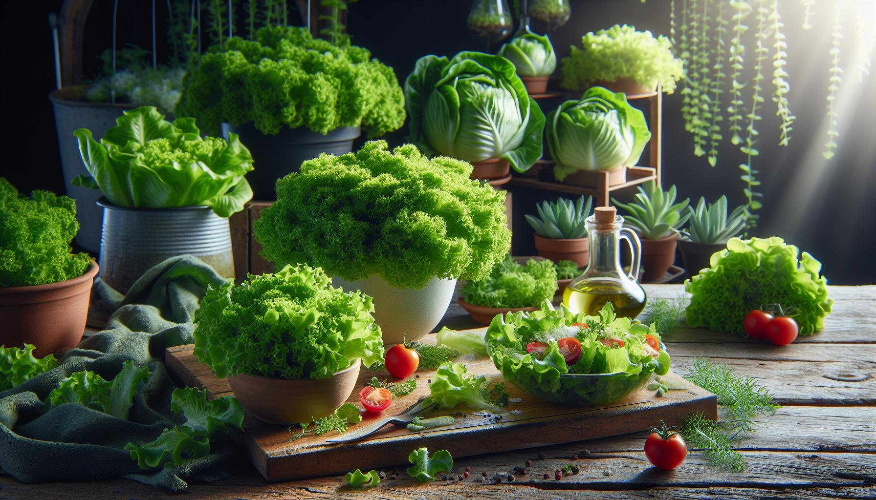 Lechuga hoja de roble: Sabor y textura únicos para tus platos 4 Propiedades únicas de la lechuga hoja de roble