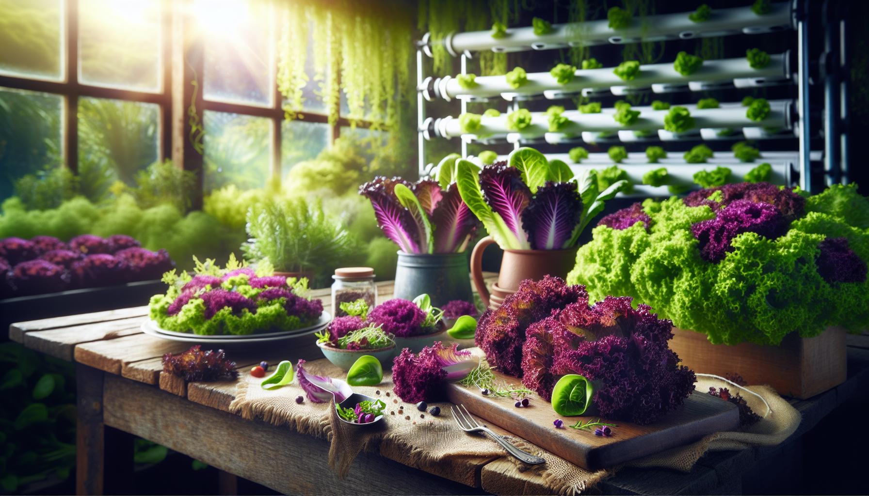 Lechuga morada nombre: Identifica y aprovecha esta variedad especial 6 Recetas creativas con lechuga morada