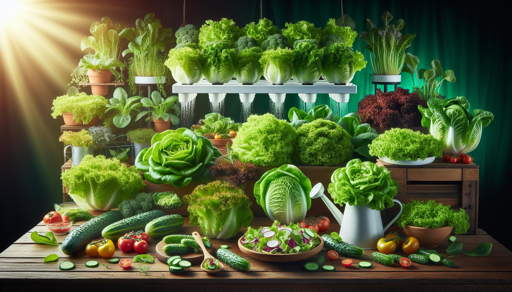 Plantación lechugas: Guía completa para una cosecha abundante 4 Riego efectivo: técnicas para un crecimiento óptimo