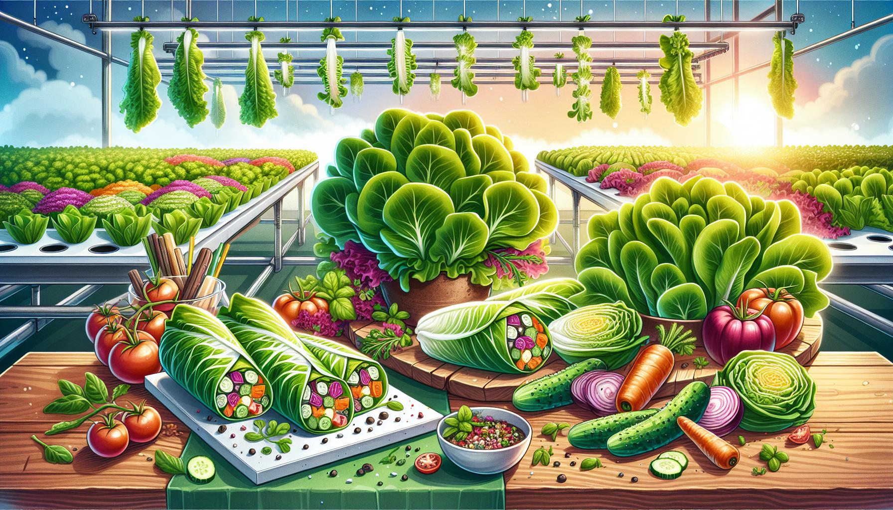 Rollo de lechuga: Wraps saludables y deliciosos 3 Rollo de lechuga: ¿Qué son y por qué son tan populares?