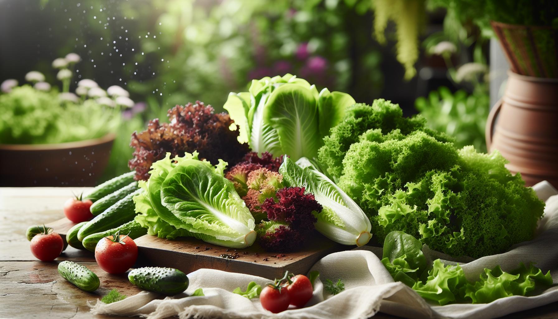 Tipos de lechuga para ensaladas deliciosas