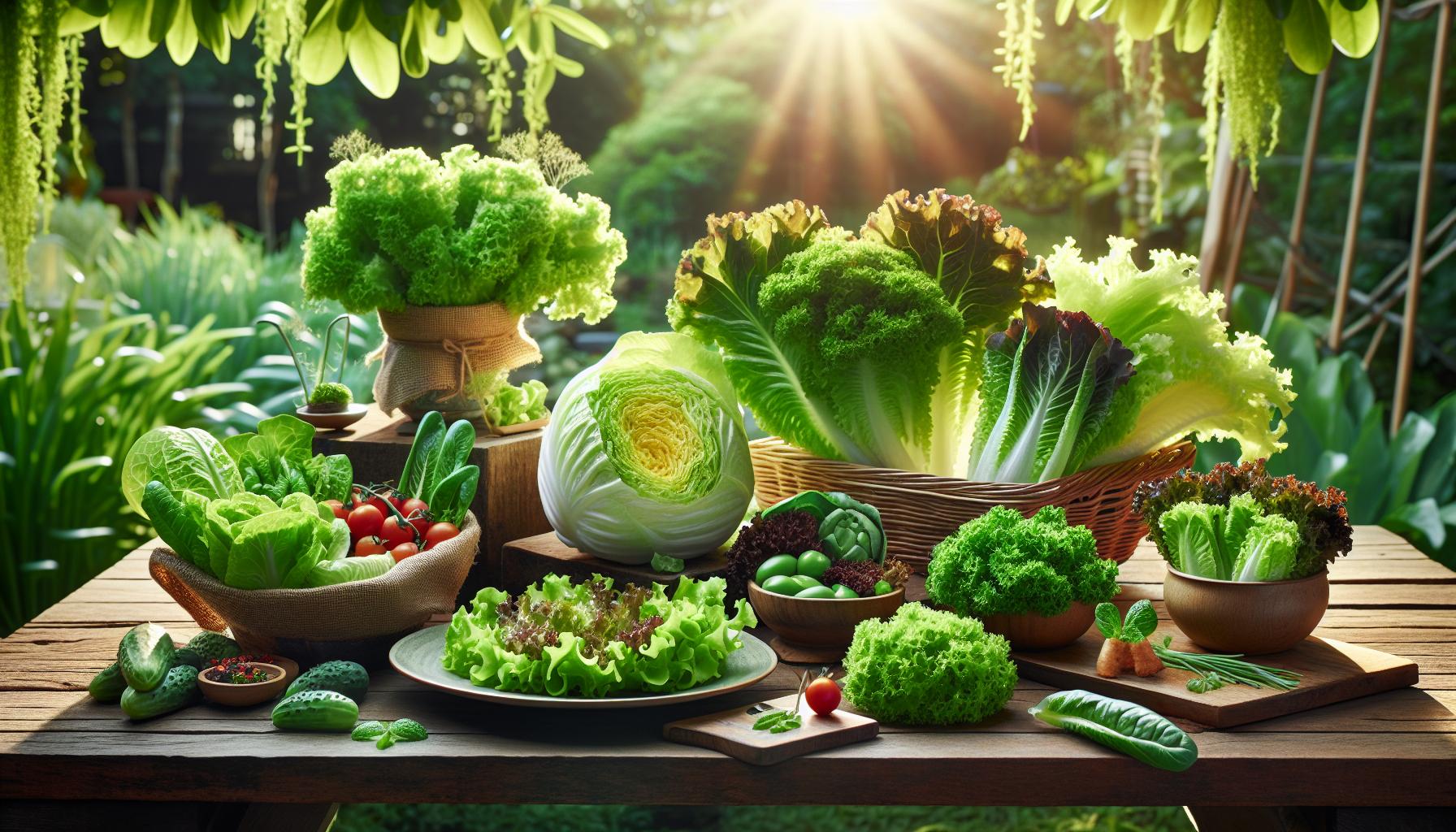 Tipos de lechuga y sus características únicas