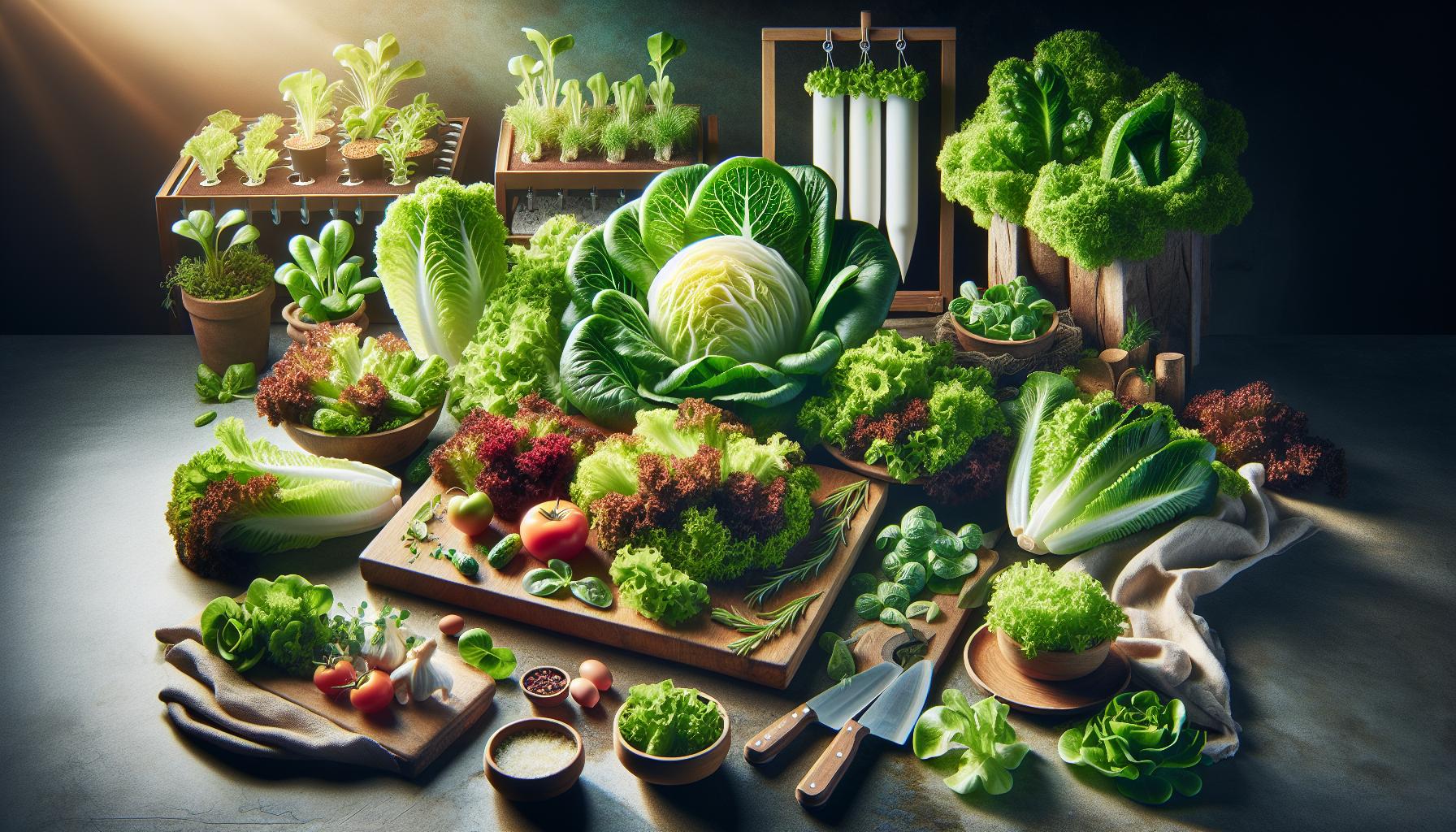 Tipos de lechuga y sus variedades populares