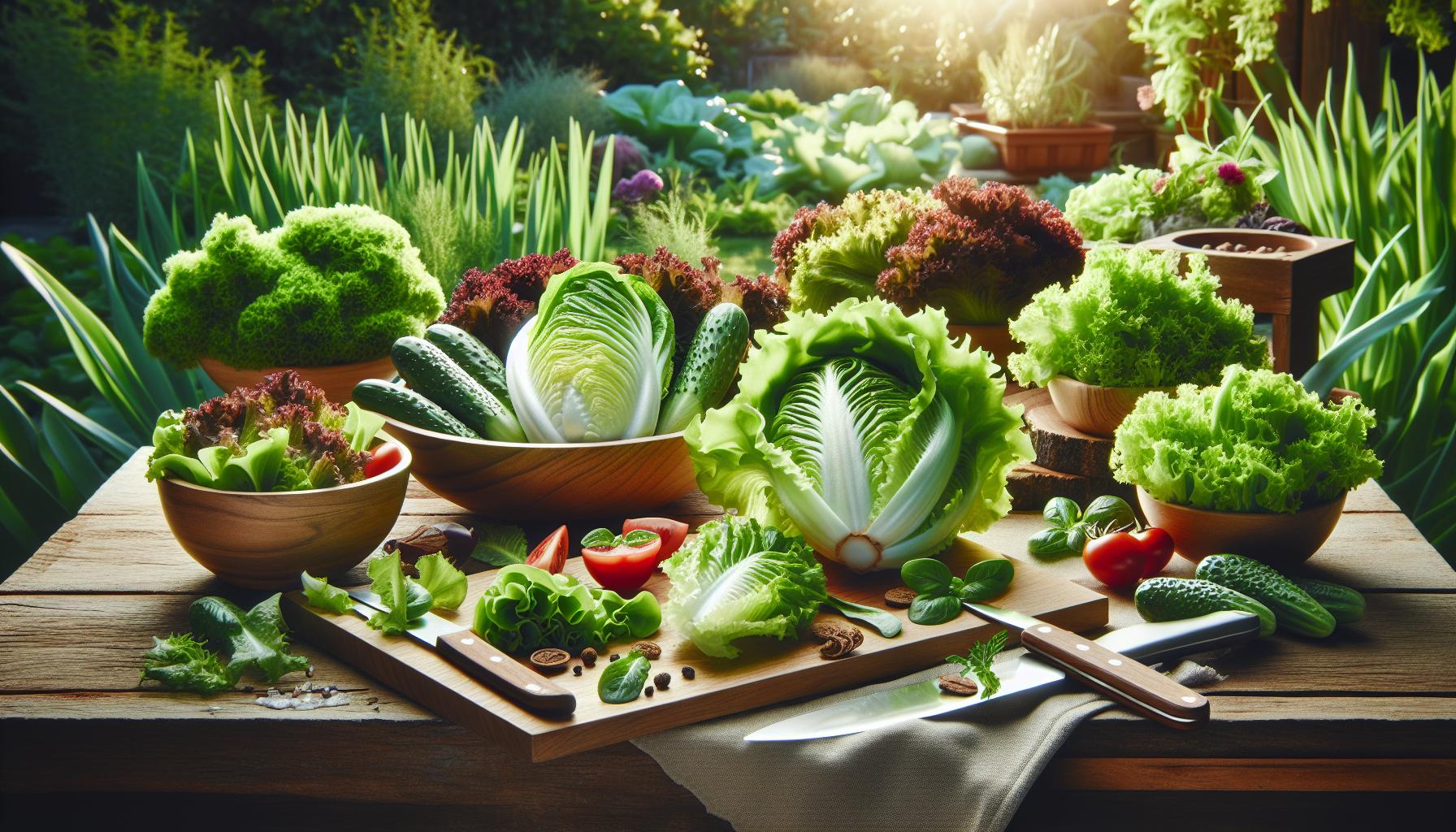 Variedades de lechuga: Comparación de sabores y nutrientes