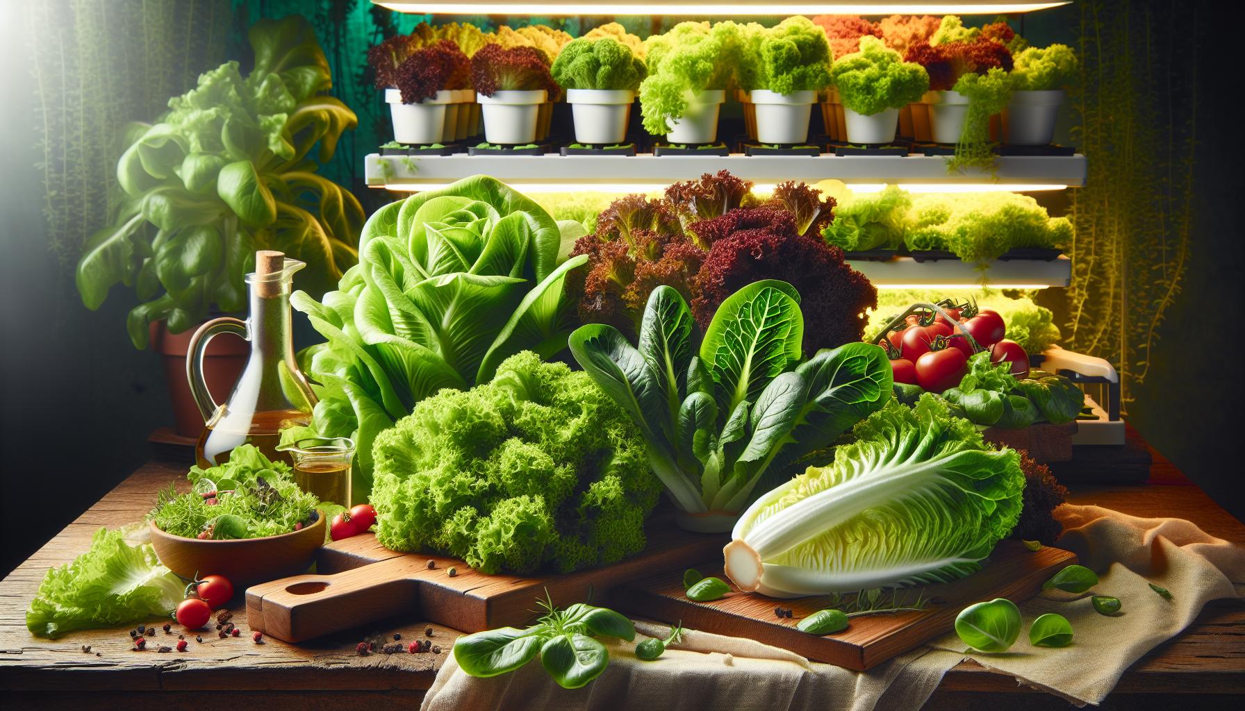 Variedades de Lechuga: Comparando Calorías y Sabor