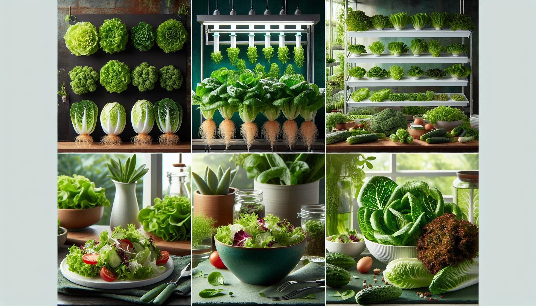 Variedades de lechuga: Comparativa y beneficios únicos