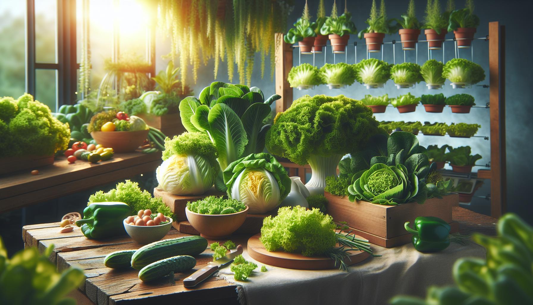 Variedades de lechuga: el corazón de la colección