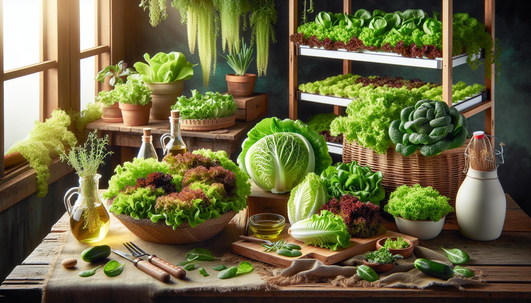 Variedades de lechuga: Cultivo y características