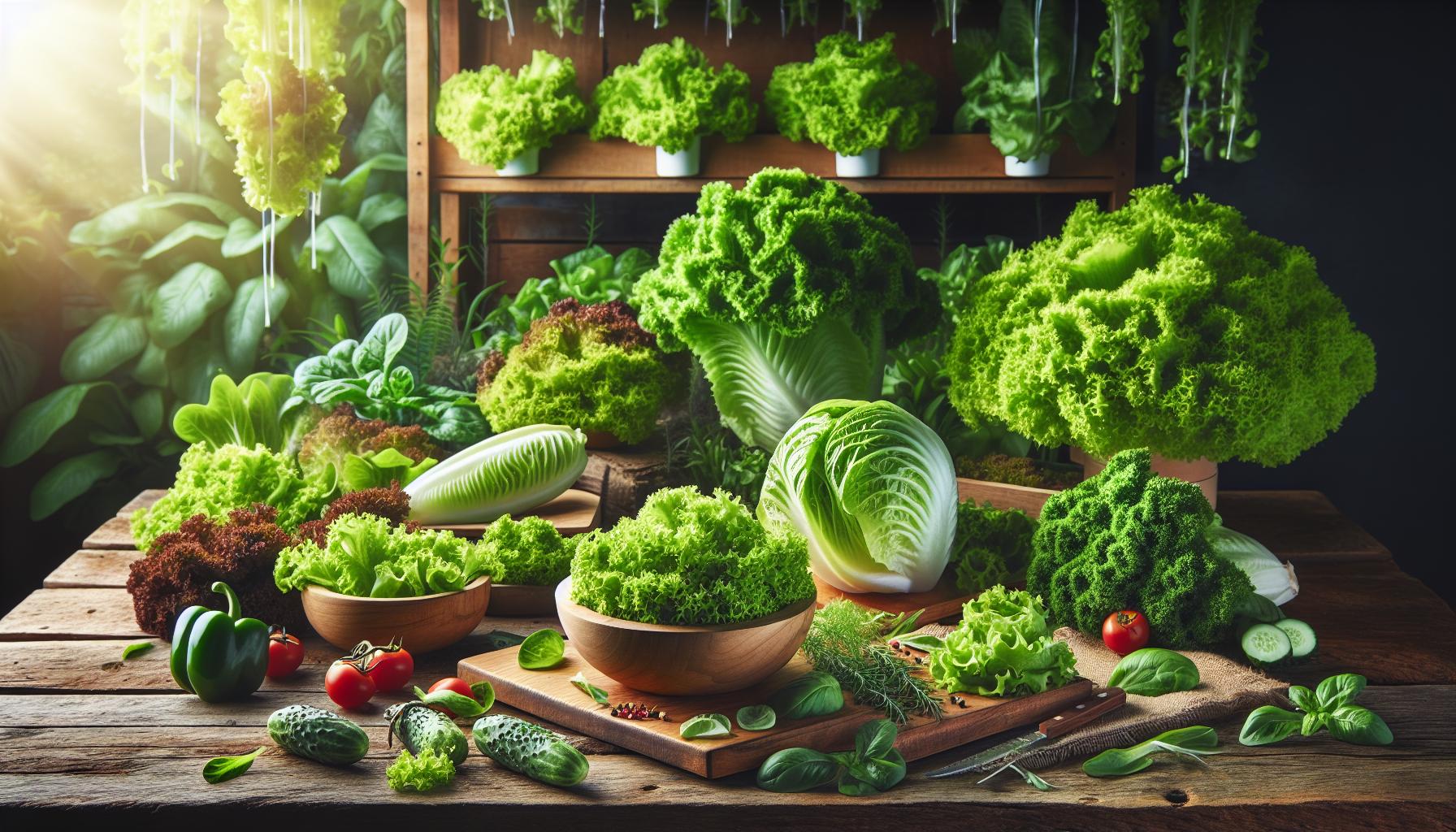 - Variedades de lechuga ideales para ensaladas